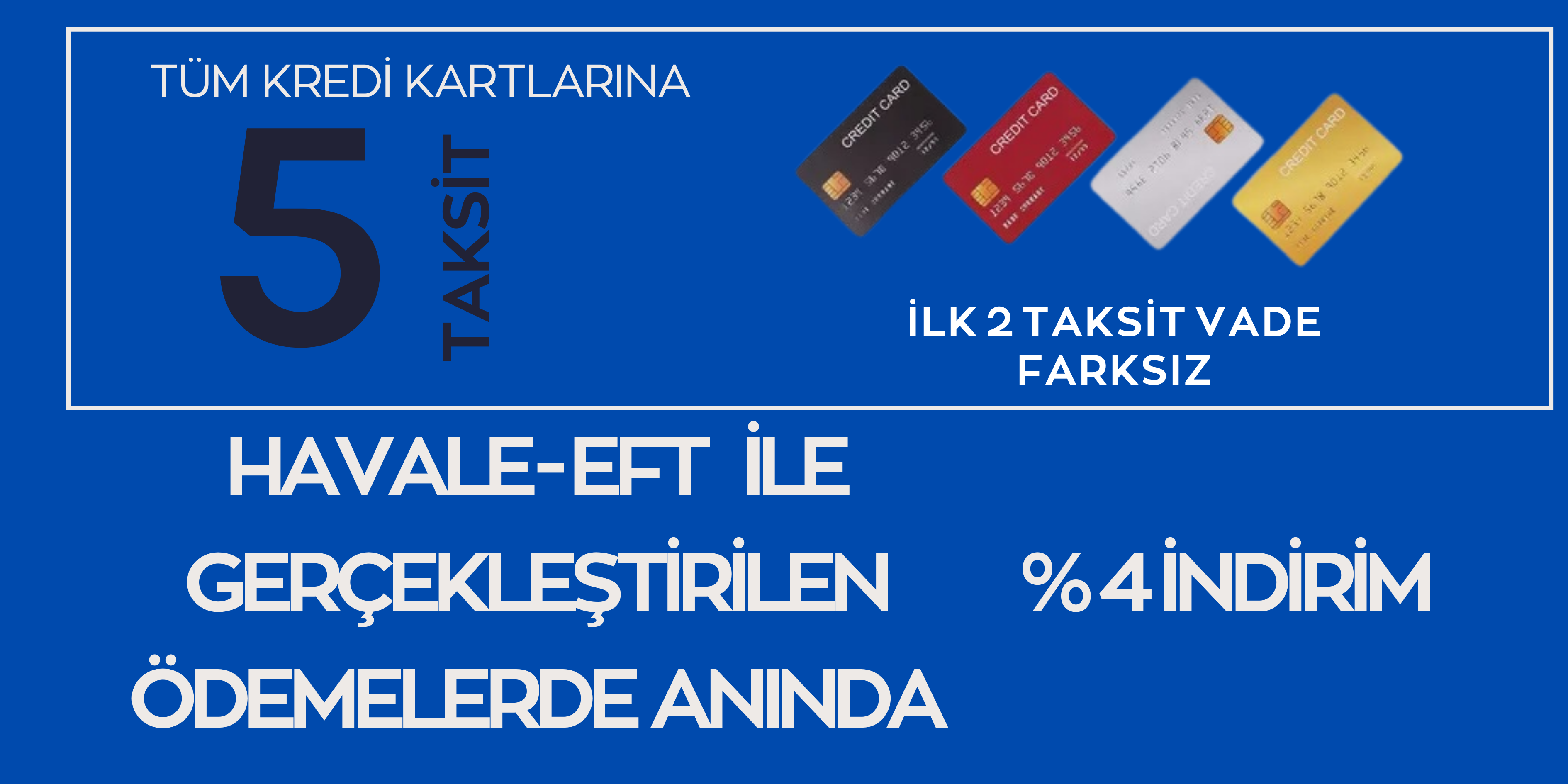 Kredi Kartına Taksit