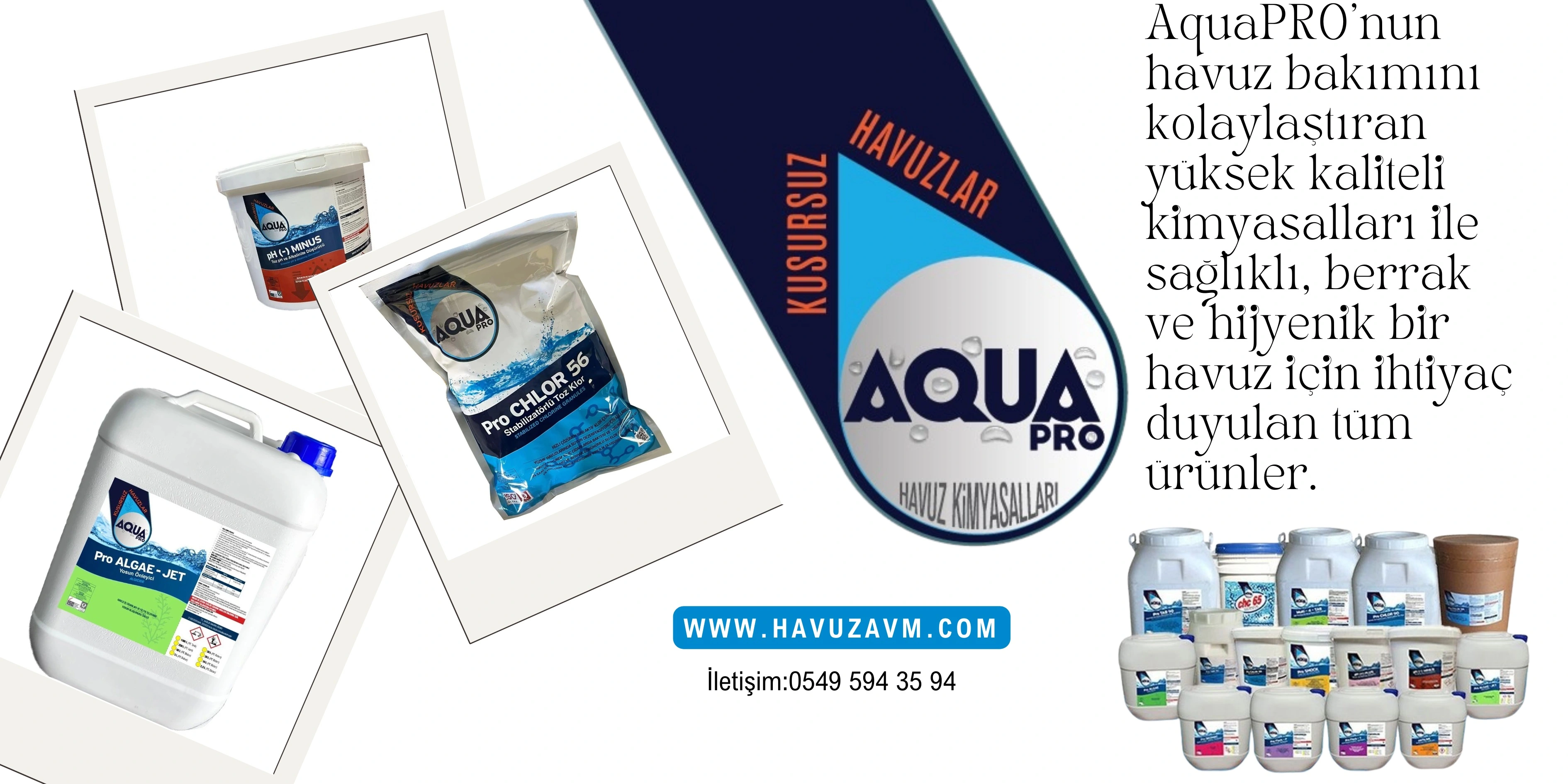 AquaPRO Kimyasal Banner