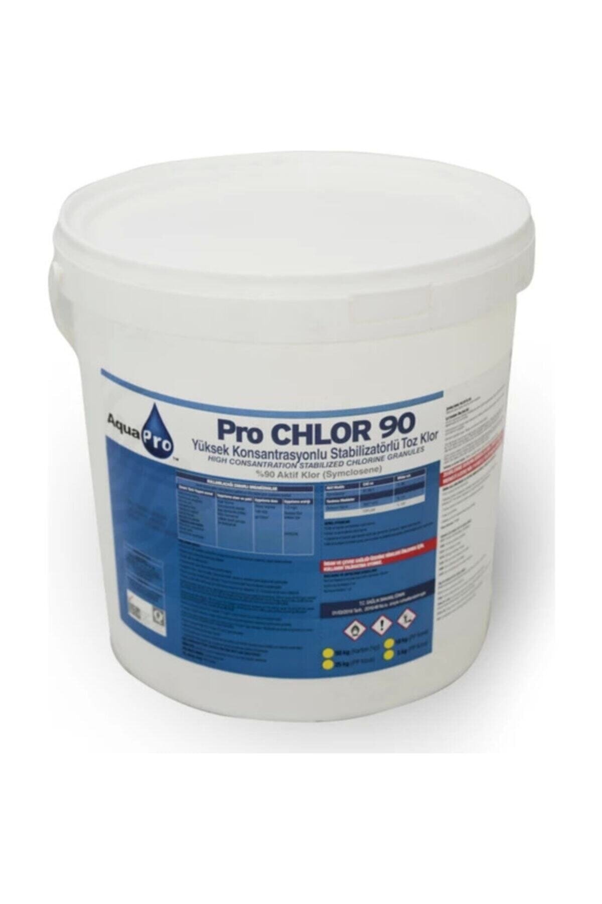 HavuzAVM-AquaPRO Toz Klor %90 Stabilizatörlü klor 10kg