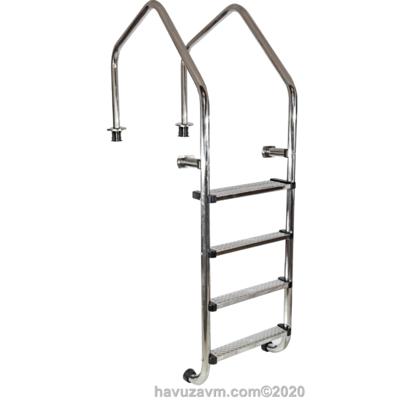 HavuzAVM-MERDİVEN MUNICH SERİ 2 BASAMAKLI  304 PASLANMAZ ÇELİK WATERFUN