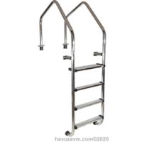HavuzAVM-MERDİVEN MUNICH SERİ 5 BASAMAKLI 304 PASLANMAZ ÇELİK WATERFUN