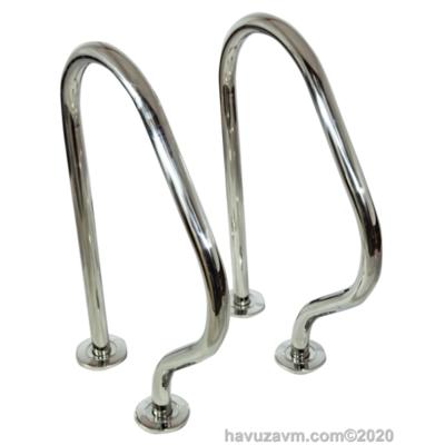 HavuzAVM-MERDİVEN TWO PART SERİ PASLANMAZ 4 BASAMAKLI WATERFUN