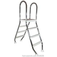 HavuzAVM-MERDİVEN PASLANMAZ PLATFORMLU 4+4 BASAMAKLI WATERFUN