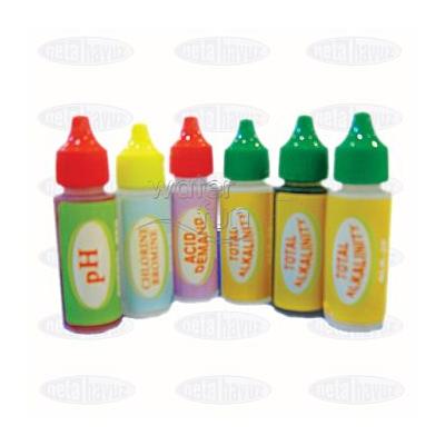 HavuzAVM-TEST KİTİ 5 Lİ YEDEK SIVISI WATERFUN
