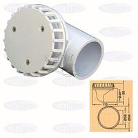 HavuzAVM-JAKUZİ EMİŞ SÜZGECİ 2  BEYAZ YANDAN YAPIŞTIRMA WF3822B 