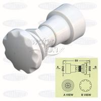 HavuzAVM-JAKUZİ HAVA AYAR BUTONU BEYAZ WF-1834B WATERFUN
