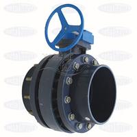 HavuzAVM-VANA KELEBEK 250mm KOMPLE FLANŞ+CİVATA 