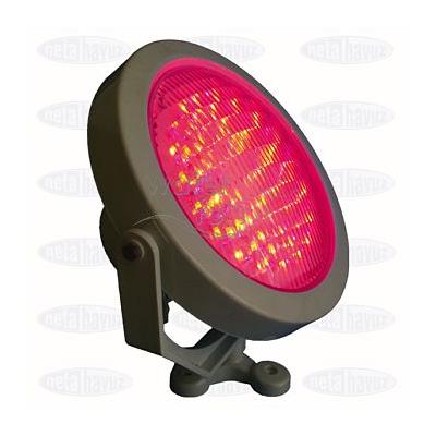 HavuzAVM-LAMBA LEDLİ SÜS HAVUZU PAR56 23W / 12V AYAKLI KIRMIZI WATERFUN