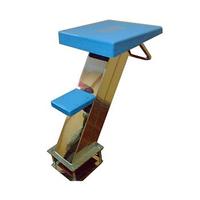 HavuzAVM-ATLAMA PLATFORMU AYARLANABiLiR iKi BASAMAKLI h=70 CM DEEP BLUE