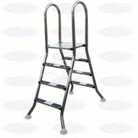 HavuzAVM-MERDİVEN PASLANMAZ PLATFORMLU 4+4 BASAMAKLI WATERFUN