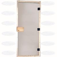 HavuzAVM-SAUNA KAPISI SEKURİT CAM AHŞAP KASA 205,5x89x5 cm FINTECH