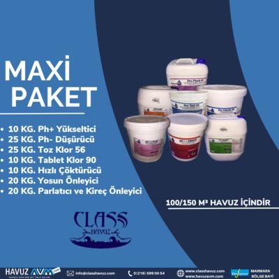 HavuzAVM-Avantajlı Maxi Paket AquaPRO Havuz Kimyasal Seti