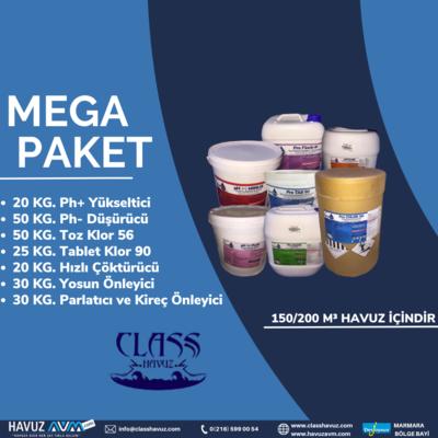 HavuzAVM-Avantajlı Mega Paket AquaPRO Havuz Kimyasal Seti