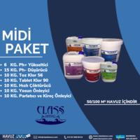 HavuzAVM-Avantajlı Midi Paket AquaPRO Havuz Kimyasal Seti