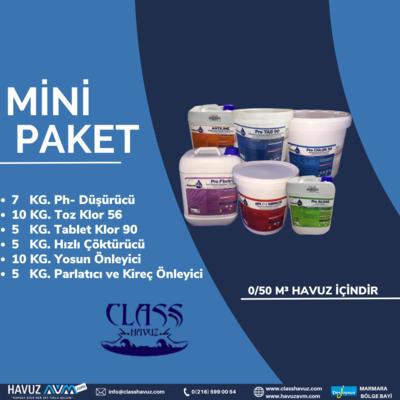 HavuzAVM-Avantajlı Mini Paket AquaPRO Havuz Kimyasal Seti