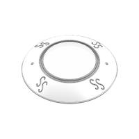 Slim Flat (27,5cm Çap 33 mm Yükseklik) Paslanmaz Çerçeve 30 Watt