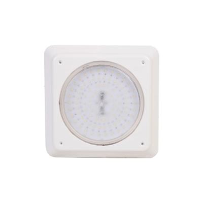 Slim Flat Kare Çerçeve (23cm Çap) SMD Mavi-Beyaz 30 Watt