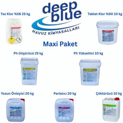 Deep Blue Avantajlı Maxi Paket Havuz Kimyasal Seti