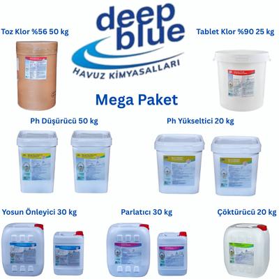 Deep Blue Avantajlı Mega Paket Havuz Kimyasal Seti