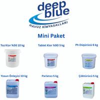 Deep Blue Avantajlı Mini Paket Havuz Kimyasal Seti