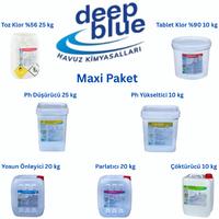 Deep Blue Havuz Kimyasalları Maxi Paket