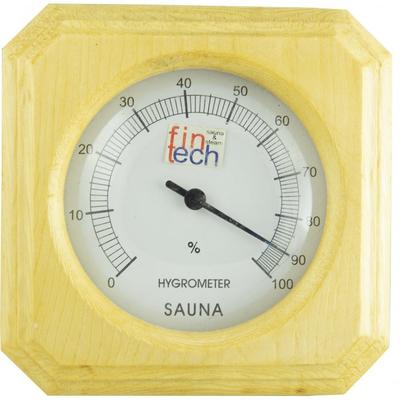 Fintech Ahşap Sauna Higrometresi