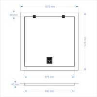 Havuz Makine Dairesi Kapağı - Betona Geçme 100x100 cm
