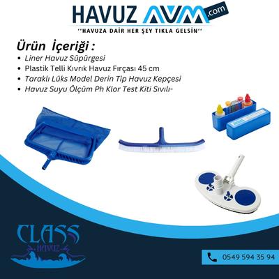 Liner Havuzlar İçin Ekonomik 4'lü Set 