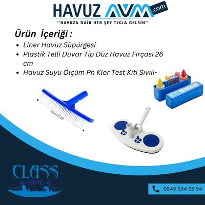 Liner Havuzlar İçin Hesaplı 3'lü Mini Set