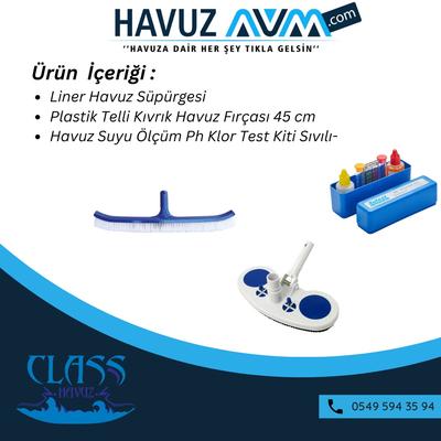 Liner Havuzlar İçin Hesaplı 3'lü Set