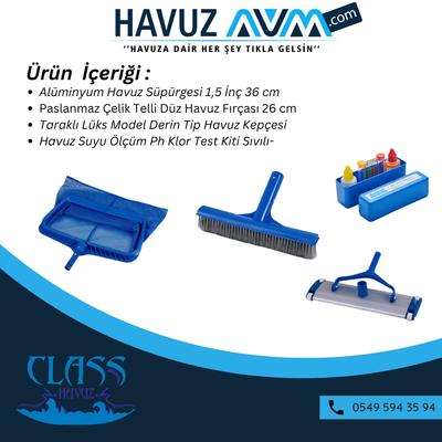 Seramik Havuzlar İçin Ekonomik 4'lü Mini Set 