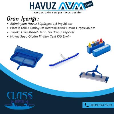 Seramik Havuzlar İçin Ekonomik 4'lü Set 
